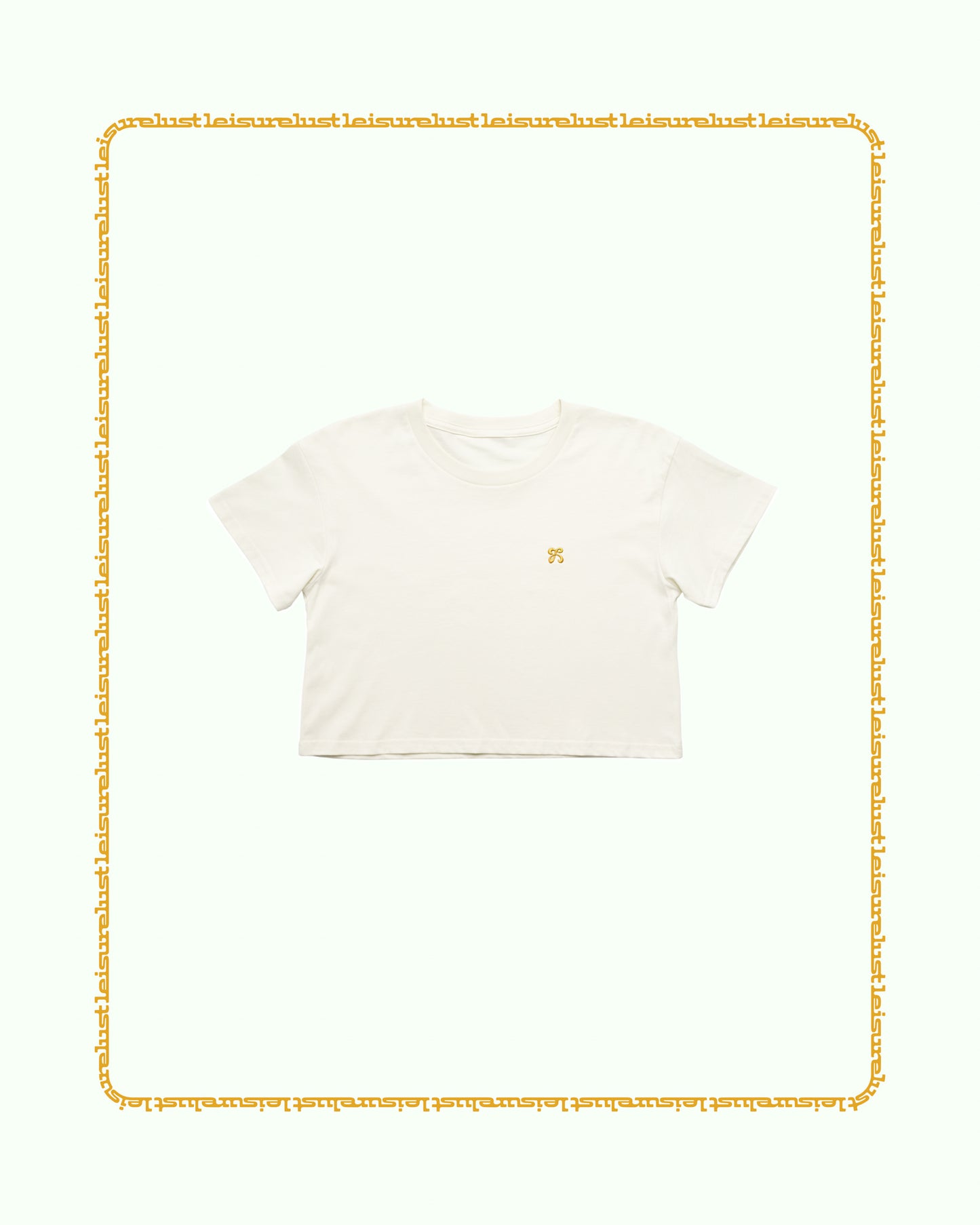 classic crop tee