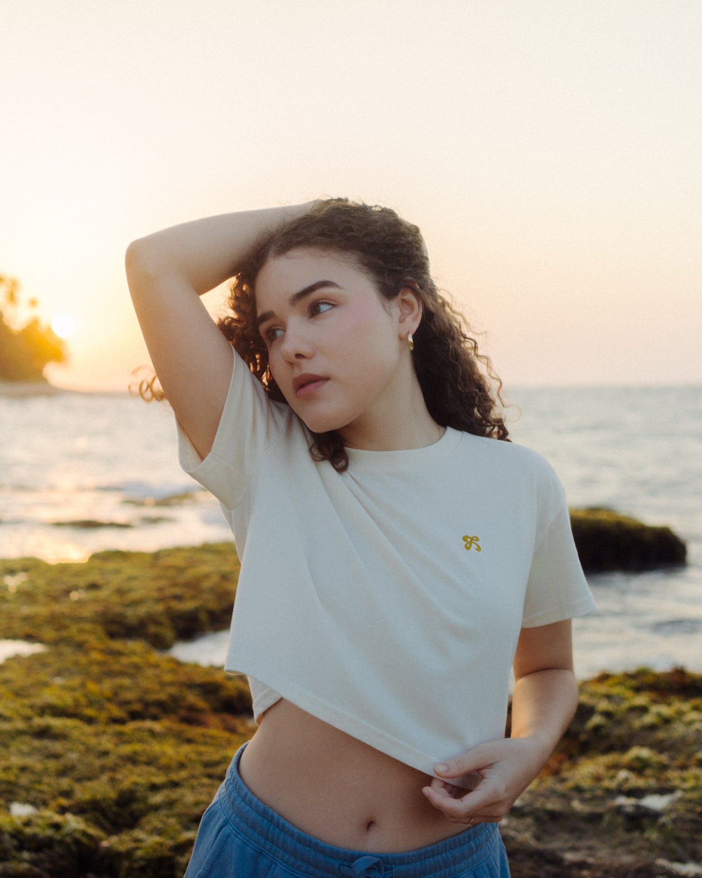 classic crop tee