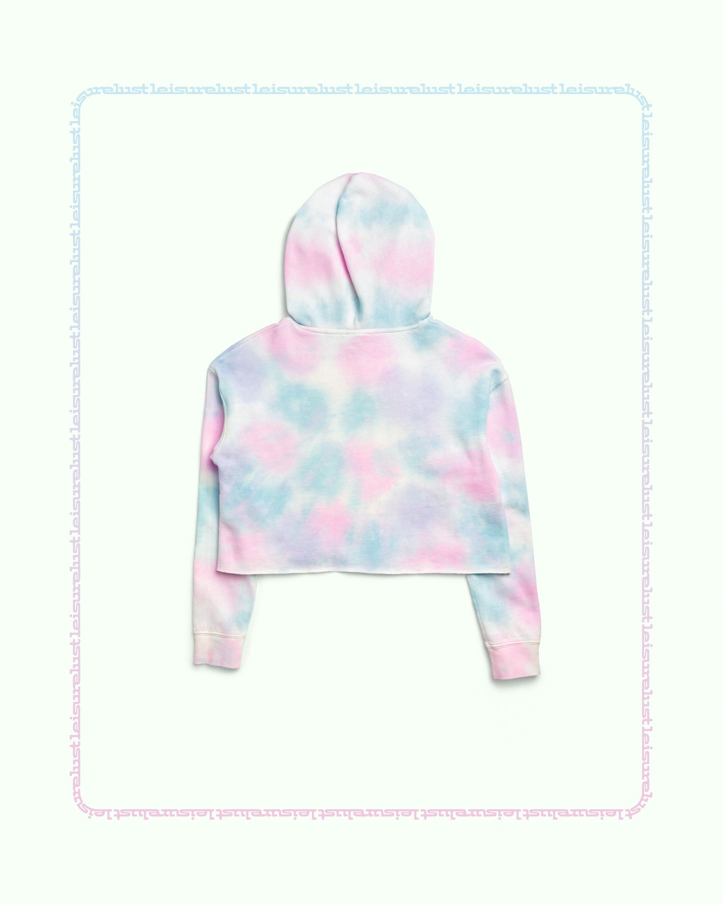 cloudburst crop hoodie