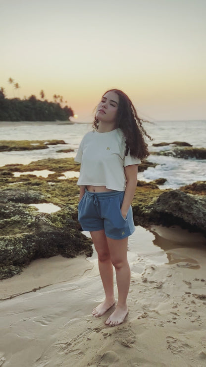 classic crop tee